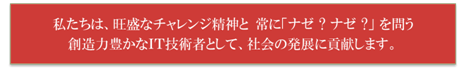 アイネットシステム経営理念